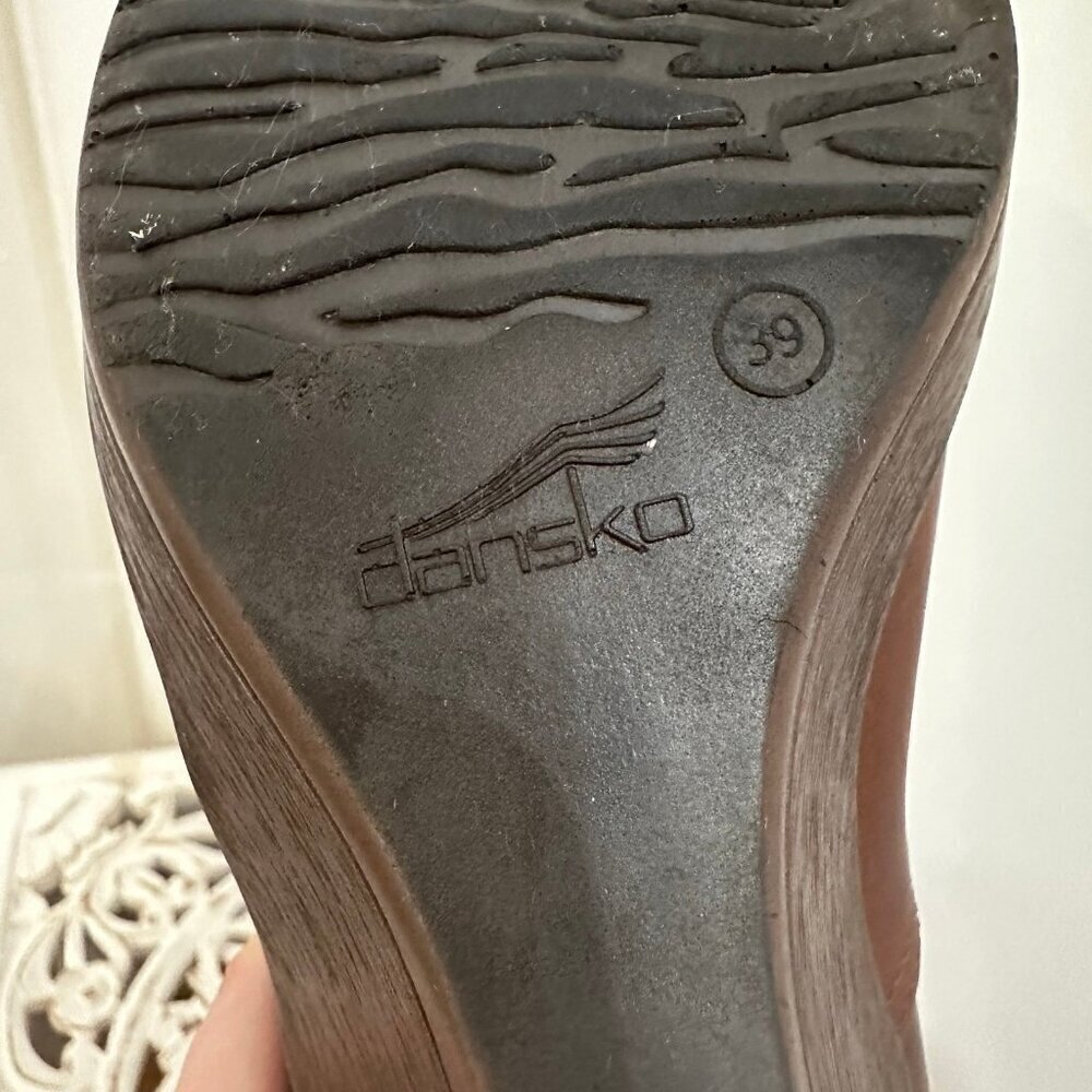 Dansko leather wedges 39 - Picture 7 of 8